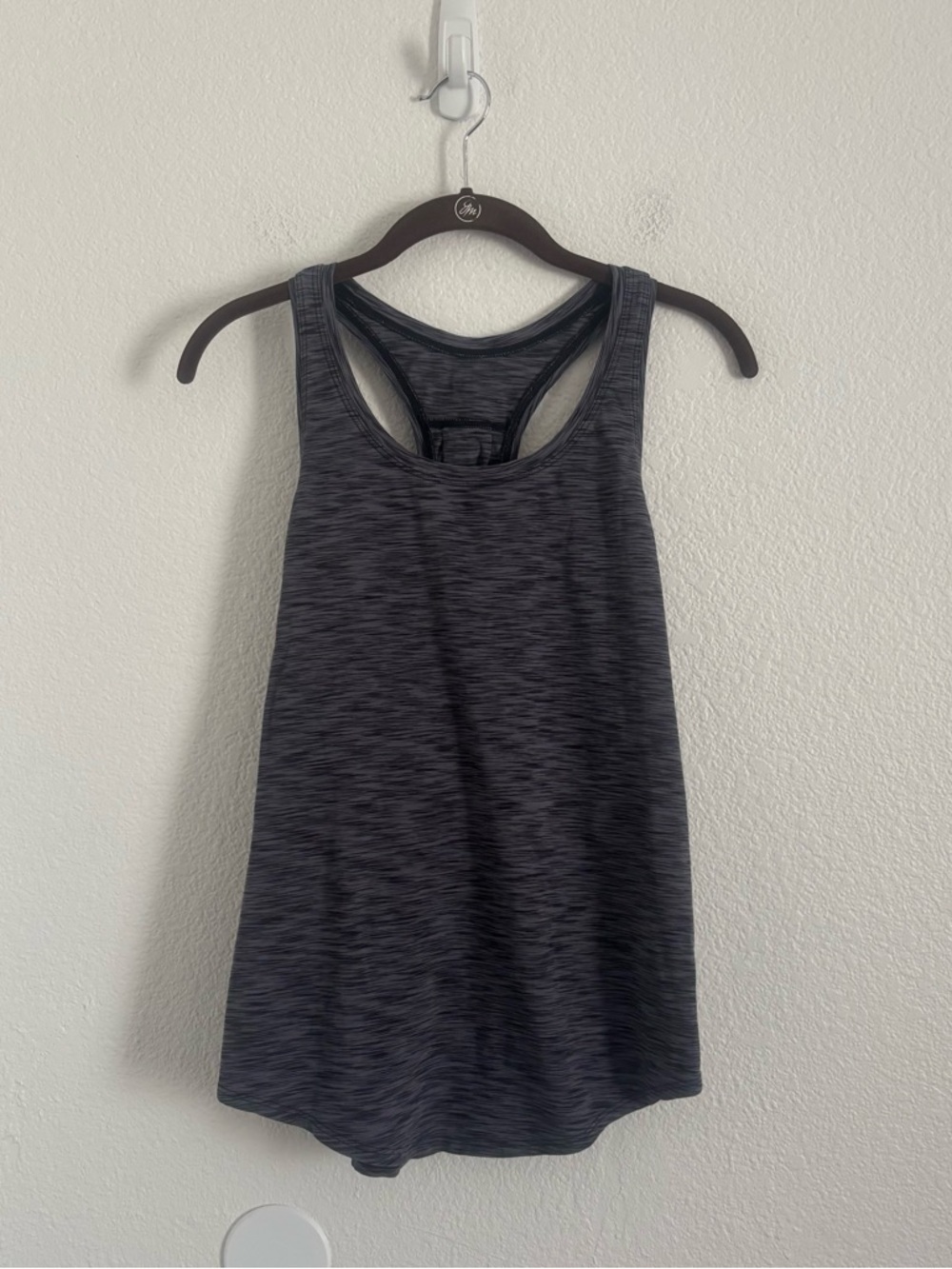 Lululemon Women's Gray Athletic Sleeveless Racerback Tank Top